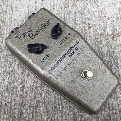 Sola Sound Professional MKII Tone Bender OC81D JIMMY PAGE 1966 Silver Hammer image 1