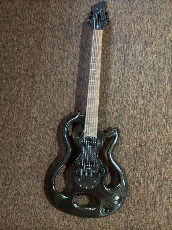 Handmade Carbon Fiber Electric w/Seymour Duncan Hot Rails image 1