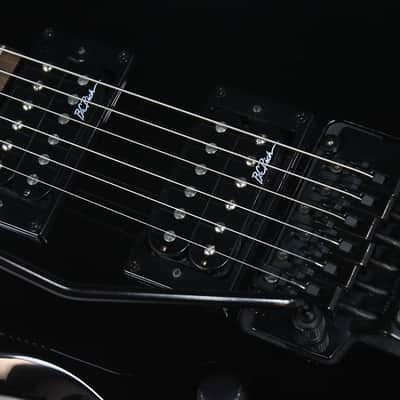 2005 BC Rich Warlock Platinum Pro Series Guitar, Left-Handed, OHSC, Black #27569 image 5