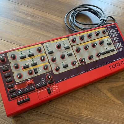 Nord Rack 2 16-Voice Virtual Analog Synthesizer 1997 - 2003 - Red