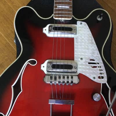GALANTI HOLLOW BODY ANNI 60 - RED SUNBURST image 9