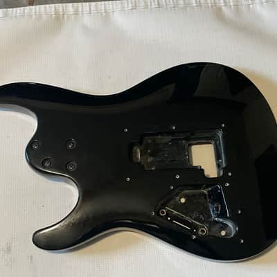 2006 Korean Ibanez S520EX S Series Black Mahogany Guitar Body Floyd Ready image 10