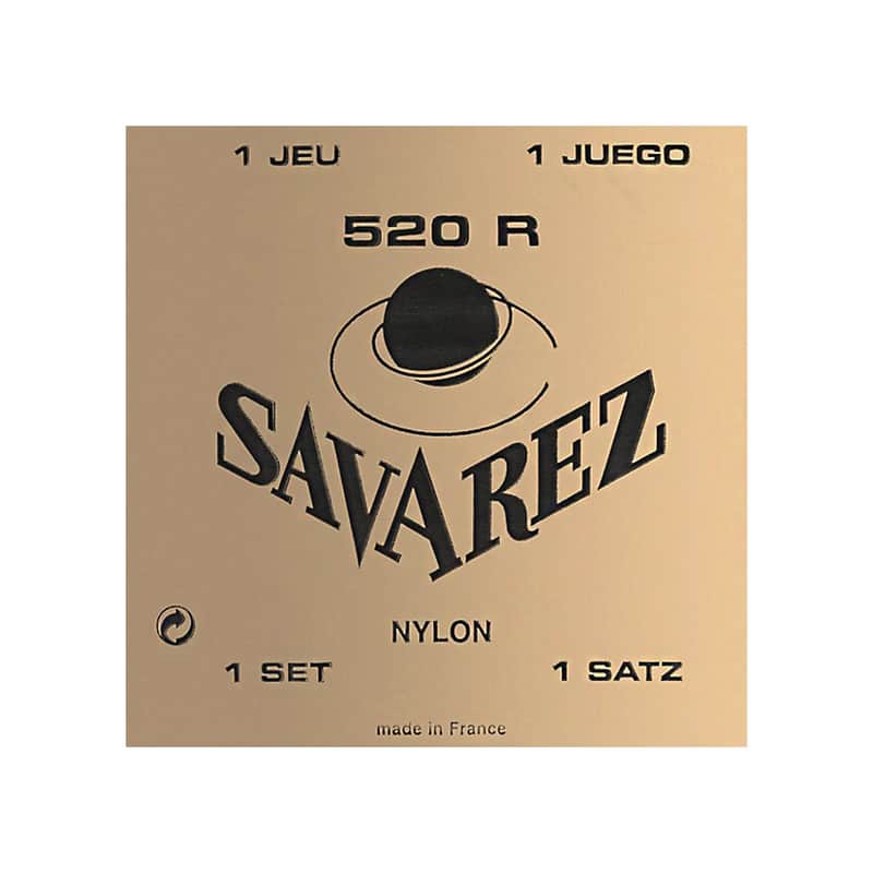 Savarez 520R Rectified Nylon Classical Guitar Strings - High (.028-.042) image 1
