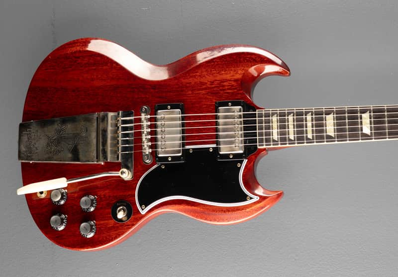 Gibson Custom Shop 1964 SG Standard Reissue w/Maestro Vibrola - VOS Cherry Red image 1