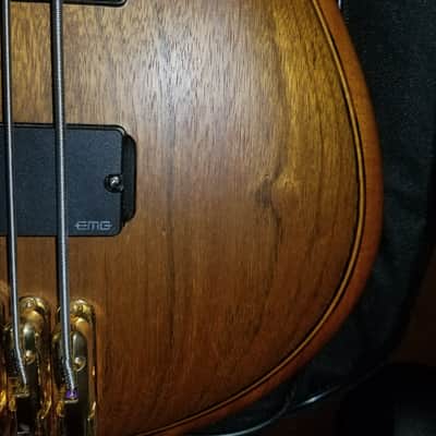 Ibanez SR1200E-VNF Premium 5-String Bass Left Handed 2010s Vintage Natural Flat image 16