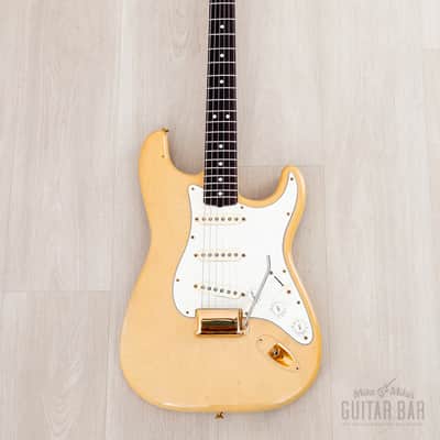 1987 Fender Custom Shop American Vintage '62 Stratocaster Blonde Mary Kaye w/ Gold Hardware, Case & Hangtags image 2