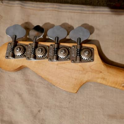 Fender Mustang Bass Guitar 1970 - Competition Red image 10