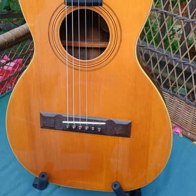 Washburn New Model 1897 Style Parlor Guitar, 1897-9, restored image 3