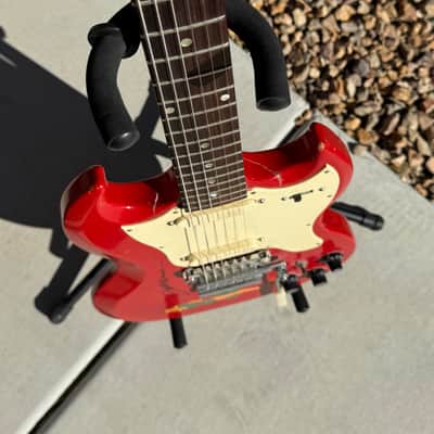 Jeff Beck signed Gibson Melody Maker D fire engine red - Groovy! ✌️ image 9