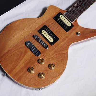 DEAN Cadillac 1980 electric GUITAR Natural Mahogany NEW w/ Hard Case image 4