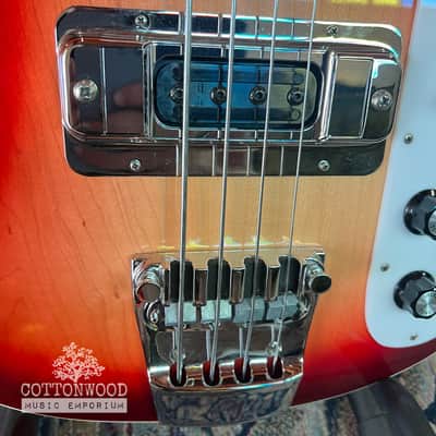 2013 Rickenbacker 4003 Bass Guitar in Fireglo – Excellent Condition with Original Case image 4