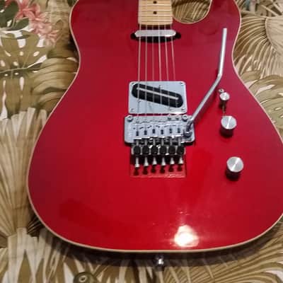 Kramer Rare Vintage Classic III ( Fender ) Telecaster - Floyd Rose! 1987 Candy Apple Red image 16