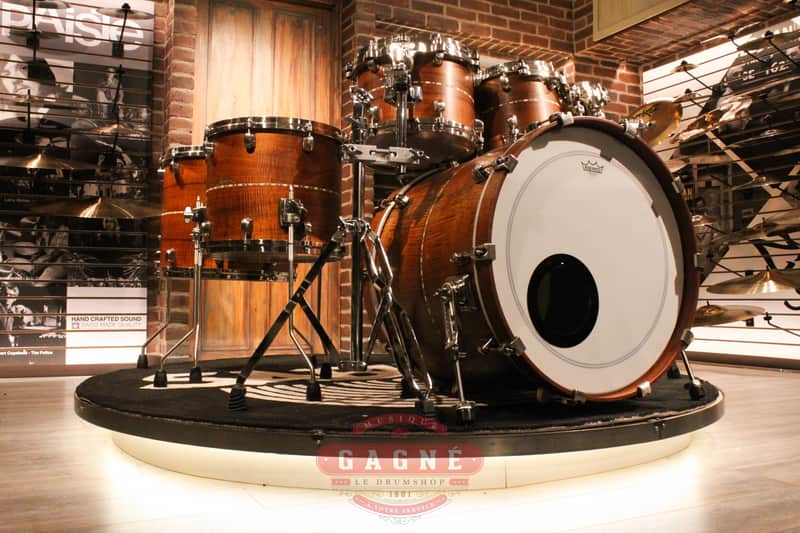 Tama Starclassic Bubinga Limited 6-piece Hawaiian Koa Drum Set image 1