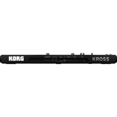 Korg KROSS261MB 61-Key Synthesizer Workstation (Super Matte Black) image 3