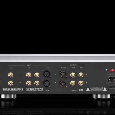MUZISHARE R90,Tube Preamplifier, MM/MC & Balance Inputs, RCA and Balance Outputs, with Remote Control, AC115 and AC230 Switchable 2025 - silver image 5