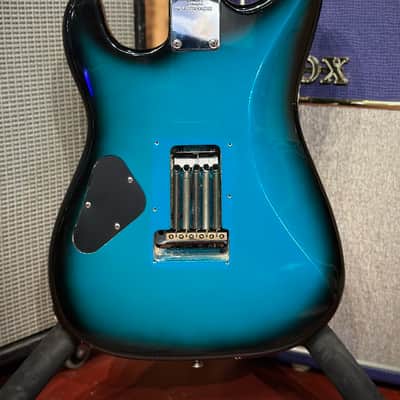 1983 Fernandes Japan FST-75 Function Stratocaster Blue Burst *Rare* image 5