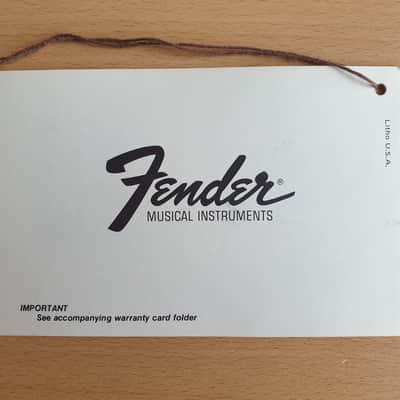 [Vintage] Fender Mustang Guitar Owner's Manual 1977 (#1) image 2