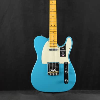 Fender American Professional II Telecaster Miami Blue Maple Fingerboard image 2