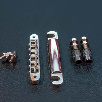 Graph Tech ResoMax 4mm Tune-O-Matic Bridge w/ Gotoh tailpiece image 1