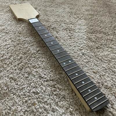 Paddle Headstock Guitar Maple Wood Neck, Rosewood Fingerboard image 1