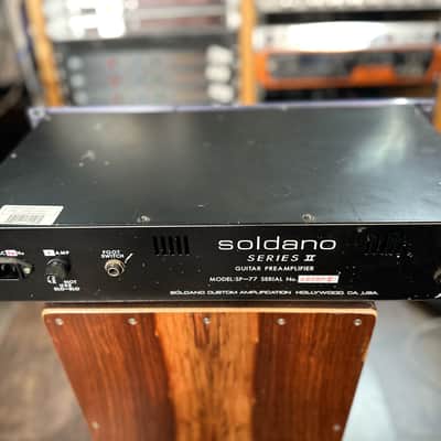 Soldano Series II SP-77 Guitar Preamp late 80s to very early 90s. - Soldano light purple (not dark) image 6