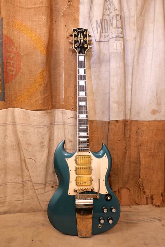 Gibson SG Custom 1969 Pelham Blue - Refin image 1