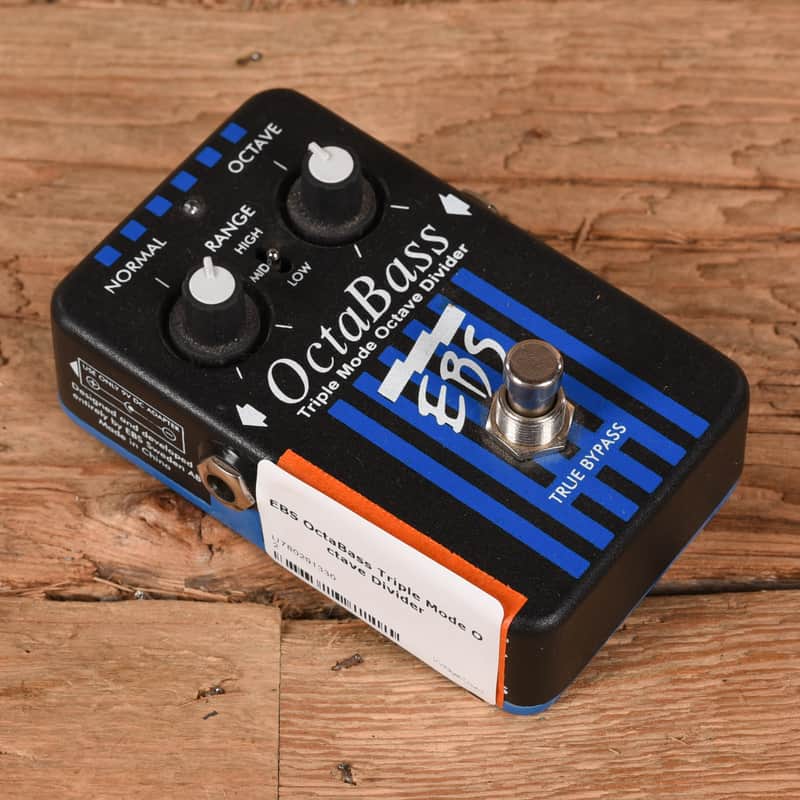 EBS OctaBass Triple Mode Octave Divider | Reverb