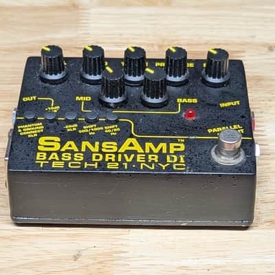 Tech 21 Sansamp Bass Driver D.I. V2 2016 - Present - Black image 4
