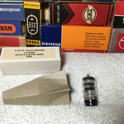 1 NOS Military RTC/Mullard~France CV4010 ~ Premium EF95 6AK5 5654 Telefunken CU29 LittleDotAmps Yaqin 6J1 ~ Dynamic Musical Warm Layered Detailed Upgrade image 1