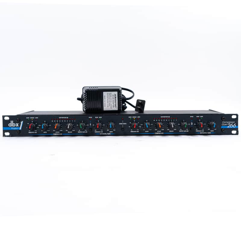 dbx Project 1 Model 266 - Dual Channel Compressor / Gate with Power Supply image 1
