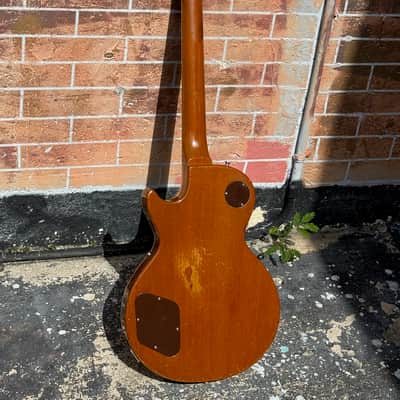 Gibson Les Paul Std. 1969 -stunning early '69 Gold Top featherweight example w/special features. image 4