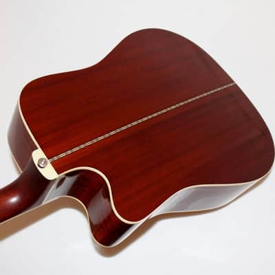 Epiphone Masterbilt DR-500MCE Acoustic-Electric Guitar Vintage Sunburst image 5