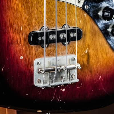 1970s Belamy J-style Bass sunburst Bild 7