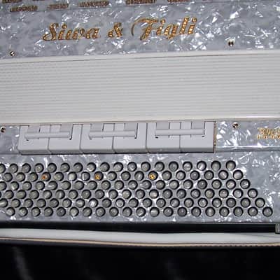 Siwa & Figli Super Quattro Artist "White Star" Accordion image 3