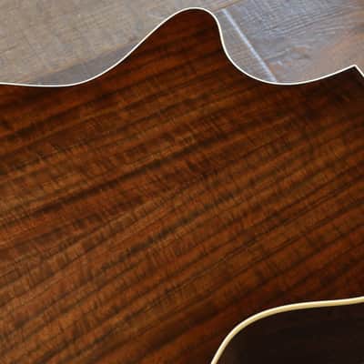 MINTY! 2021 Taylor 714ce Limited Edition Grand Auditorium V-Class Walnut Shaded Edge Burst + OHSC (6848) image 14