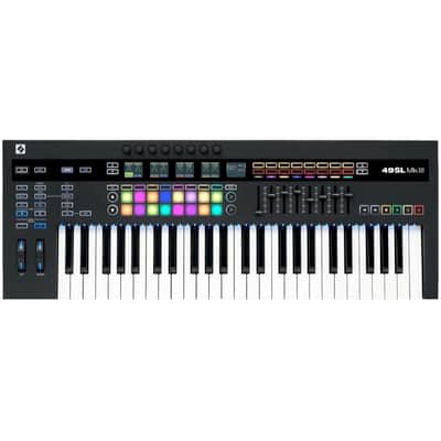 Novation 61 SL MK3 USB MIDI Keyboard Controller, 61-Key, Open Box (Like New)