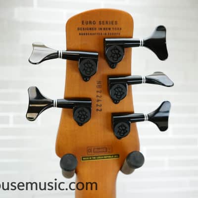 Spector Euro 5 LX - Tobacco Sunburst Gloss - NAMM Display Unit image 16