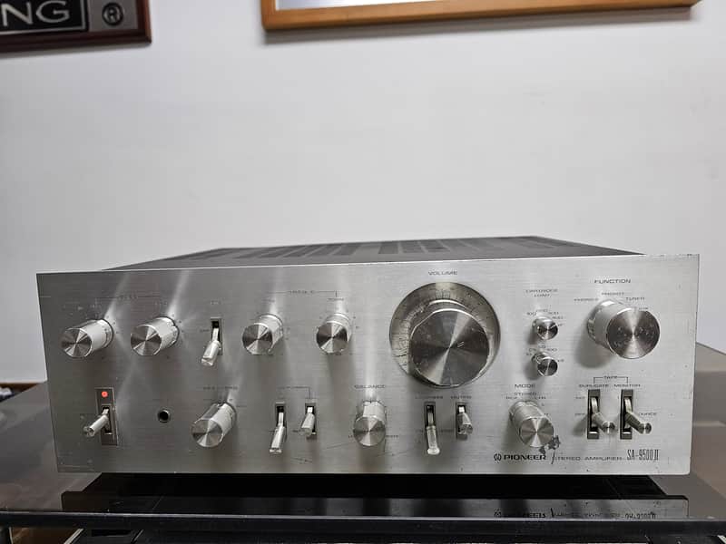 Pioneer SA-9500II Stereo Amplifier Serviced Operational.