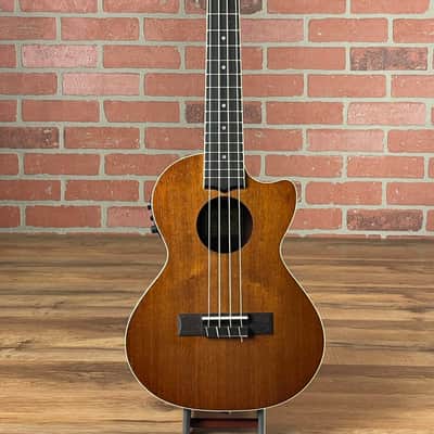 Lanikai MA-CET Mahogany Ukulele w/ Cutaway and Electronics - Tenor image 1