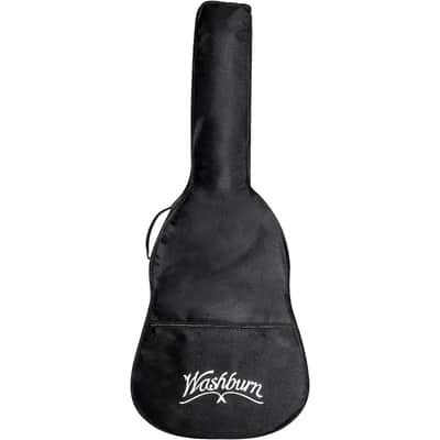 Washburn WD100DLMK Apprentice Dreadnought Mahogany Top & Neck 6-String Acoustic Guitar w/Gig Bag image 3