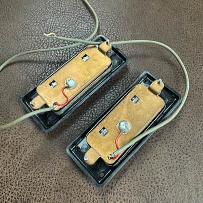 60's Matsumoku Pickups Greco w/Bezels and Mounts image 6