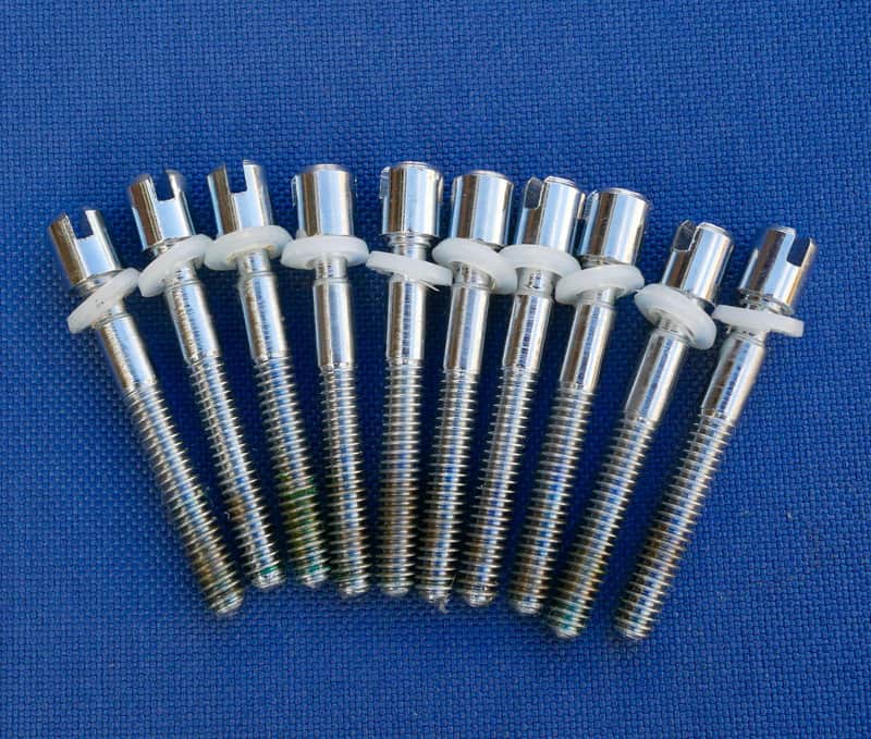 Sonor Tension Rods T-Rods Designer Lite Hilite Pack of 10 - Medium - 57 mm image 1