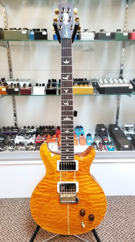 2020 PRS Santana Retro Wood Library Quilted Maple Top with Brazilian Fretboard & Rosewood Neck, Excellent Condition with OHSC & Paperwork! image 1
