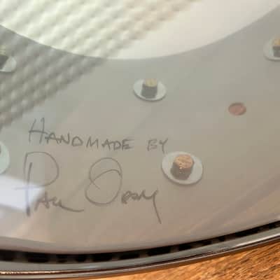 Honest Abe Instruments 3mm Aluminum Shell Custom Snare Drum 6.5x14 - 2025 Paisley-Esque Lacquer finish image 17
