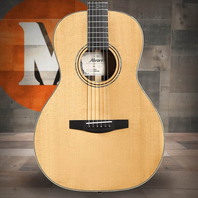 Alvarez Laureate Parlor Guitar Acoustic Electric (LP70E) image 1