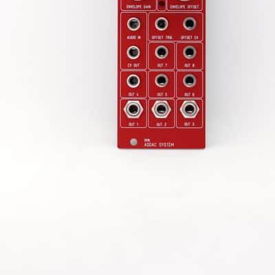 ADDAC System ADDAC401.VS2 GATED ENVELOPE FOLLOWER VS2 - Red OR Black image 3