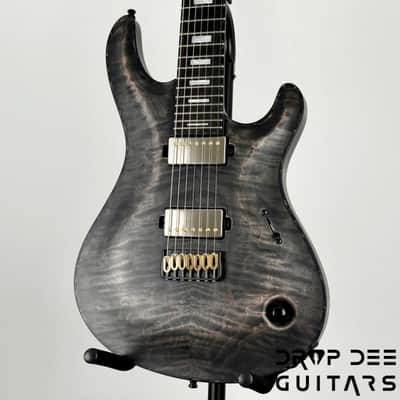 Mayones Regius Core 7 7-String Electric Guitar w/ Case - Antique Black Matt image 4