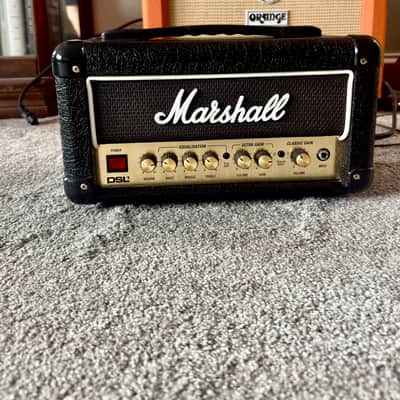 Marshall DSL1HR 2-Channel 1-Watt Guitar Amp Head 2018 - Present - Black image 1