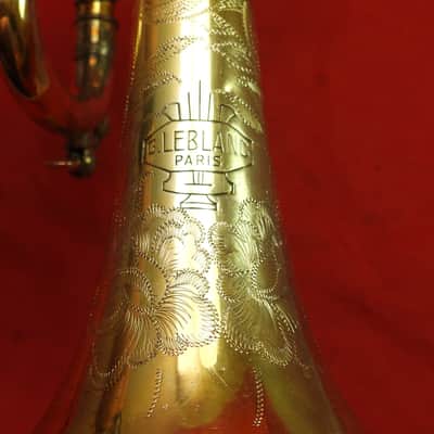Leblanc 707 Sonic Bb trumpet 1961 - Gold plated image 8