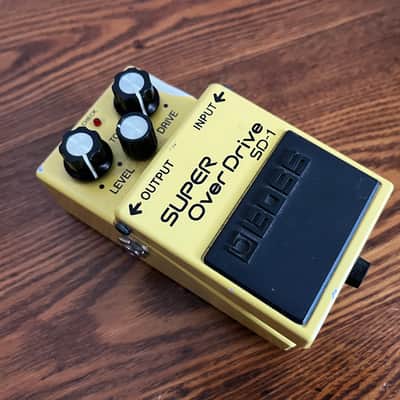 ギター BOSS SD-1 NEC C4558C BOSS SD 1 SUPER Over Drive JAPAN NEC C4558C | Reverb